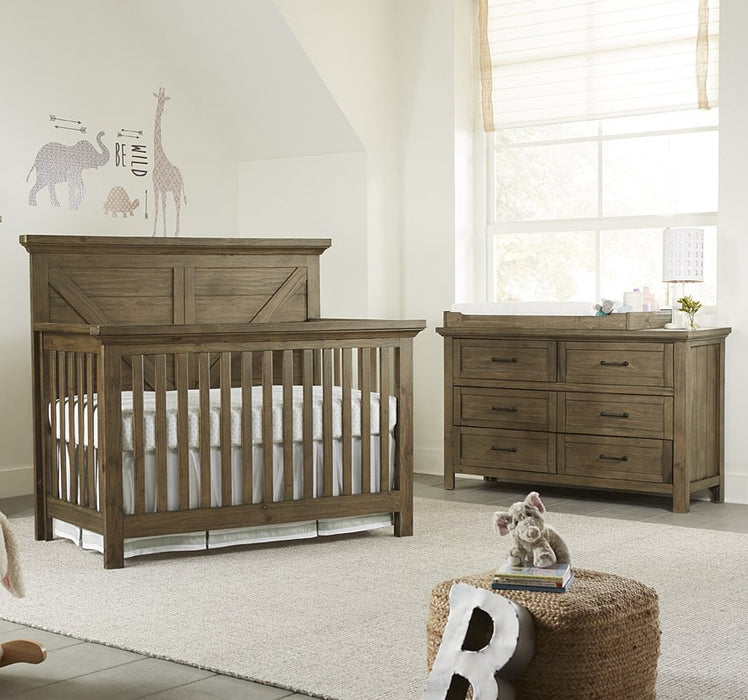 Westwood Westfield 2-Piece Nursery Set – Crib + Double Dresser