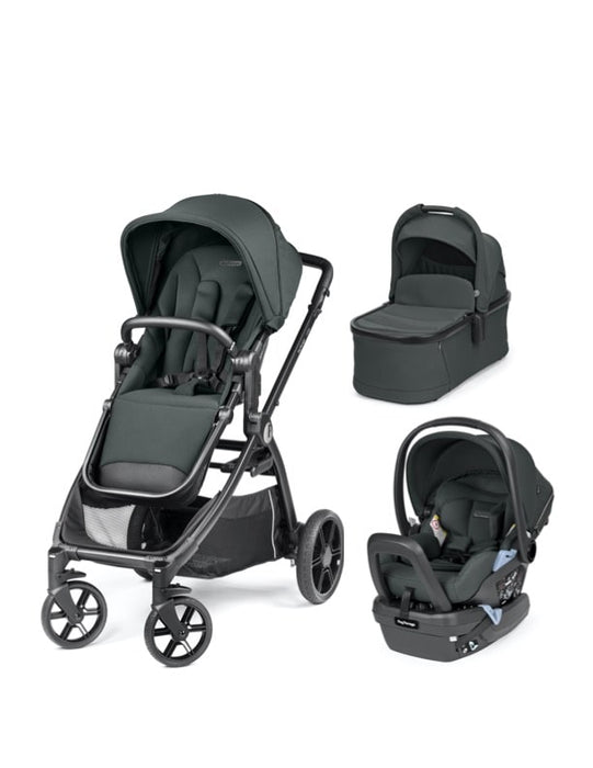Peg Perego YPSI (2025 Model) + Primo Viaggio Lounge Infant Car Seat + YPSI Bassinet with Home Stand Travel System