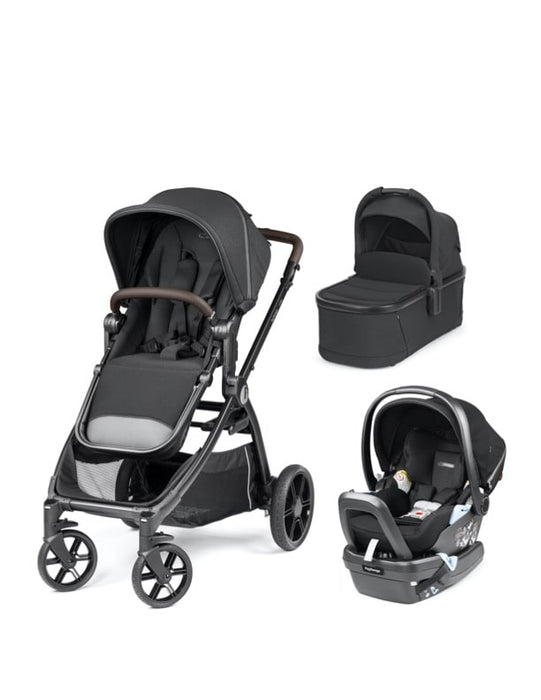 Peg Perego YPSI (2025 Model) + Primo Viaggio Lounge Infant Car Seat + YPSI Bassinet with Home Stand Travel System