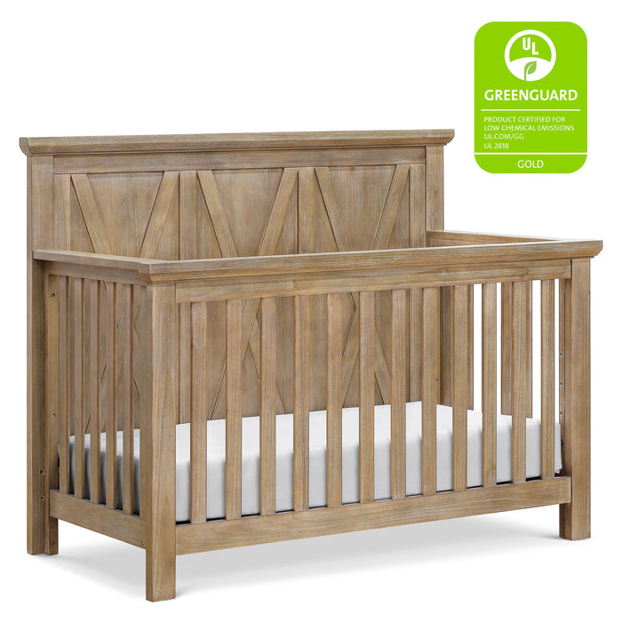 Monogram by Namesake Emory Farmhouse 4-in-1 Convertible Crib