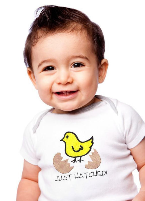 Simply Chickie Organic Cotton Onesie, Hatched