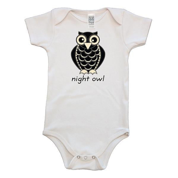Simply Chickie Organic Cotton Onesie, Owl