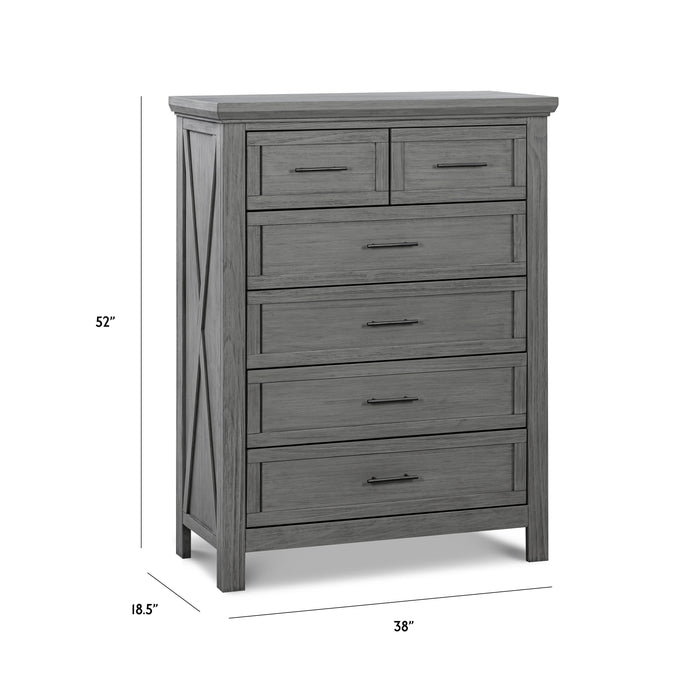 Monogram by Namesake Emory Farmhouse 6-Drawer Chest