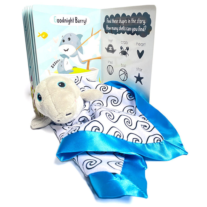Frankie Dean Barry the Shark Dream Blanket + Bedtime Book