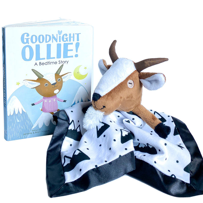 Frankie Dean Ollie the Goat Dream Blanket + Bedtime Book