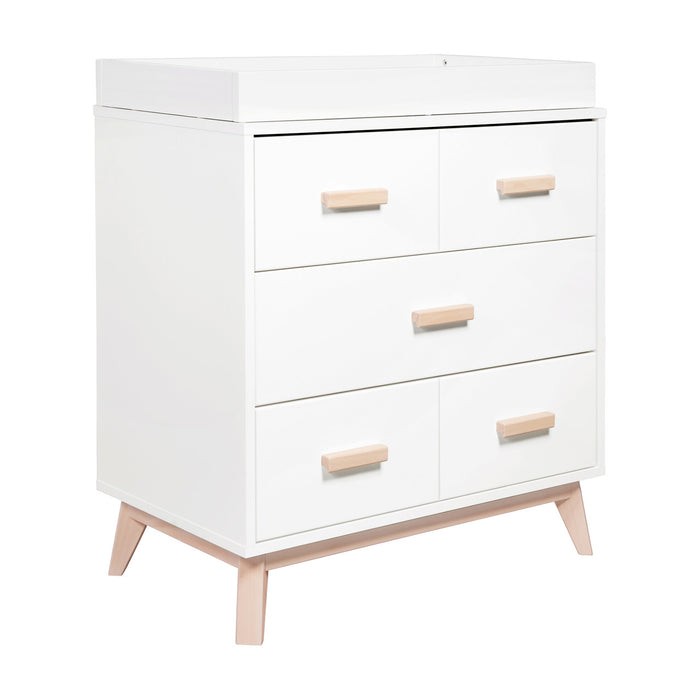 Babyletto Scoot 2 Piece Nursery Set - 3-N-1 Convertible Crib + 3 Drawer Dresser