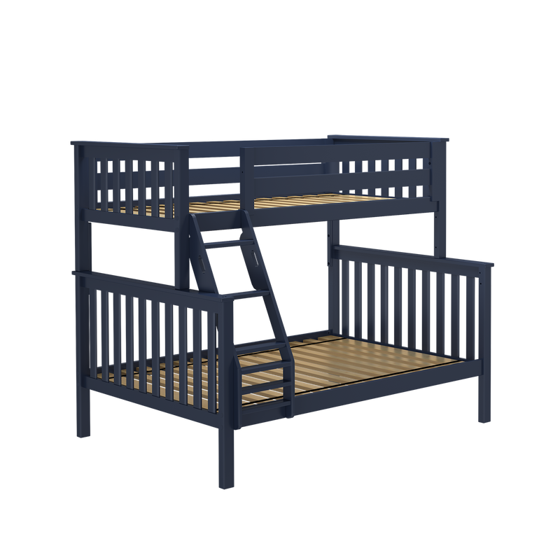 Jackpot Kids Kent Twin-over-Full Bunk Bed with Ladder
