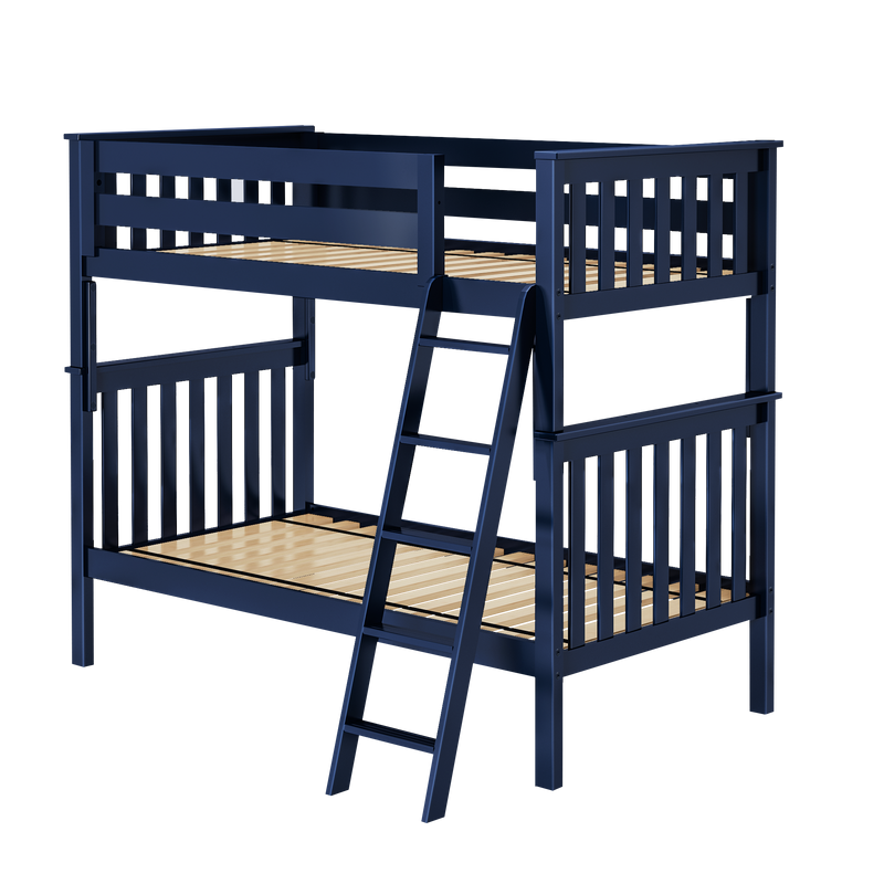 Jackpot Kids Bristol 1 Twin Bunk Bed with Ladder