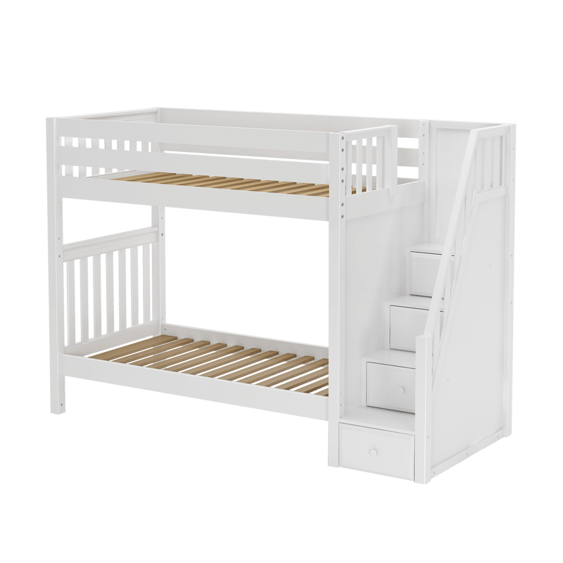Maxtrix STELLAR Twin Medium Staircase Bunk Bed