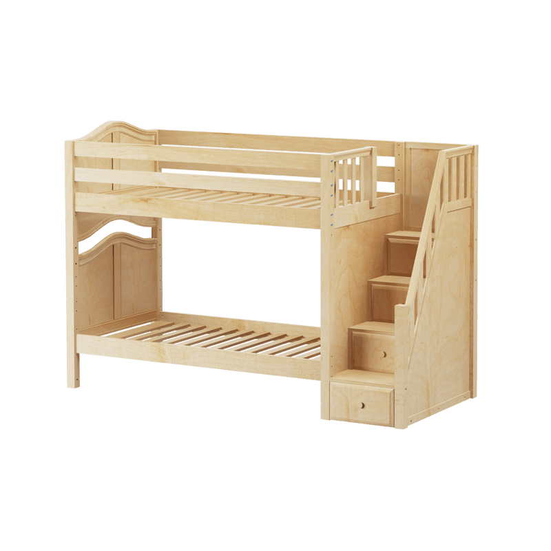 Maxtrix STELLAR Twin Medium Staircase Bunk Bed