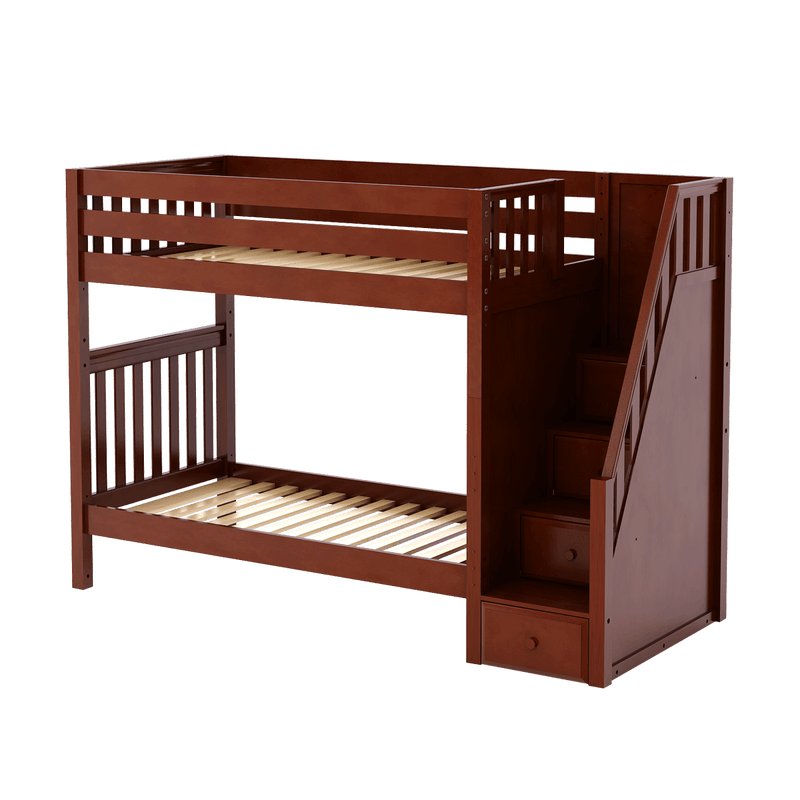Maxtrix STELLAR Twin Medium Staircase Bunk Bed