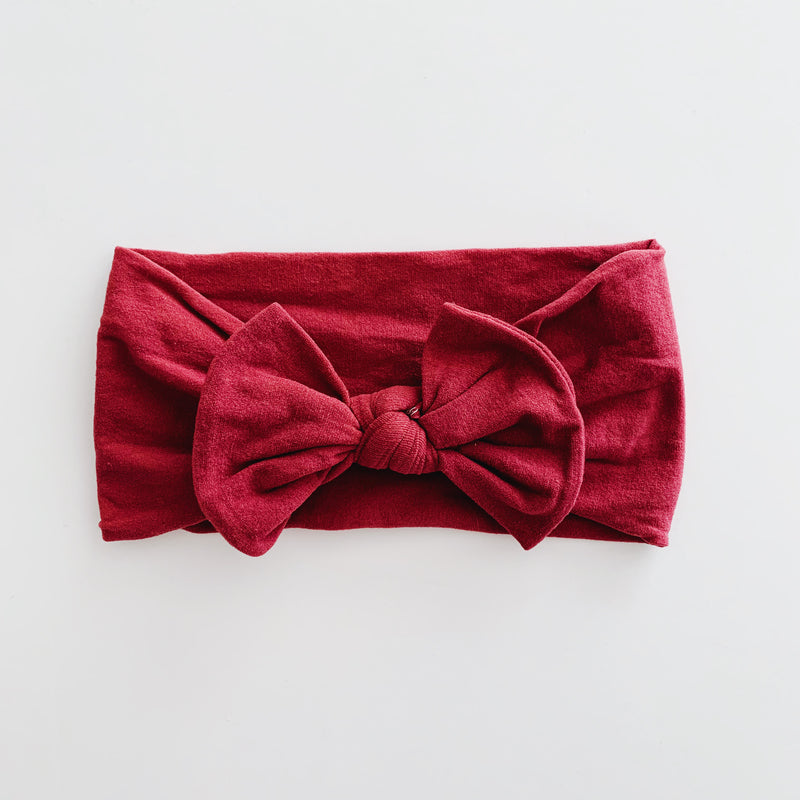 Sugar + Maple Baby Classic Bow Headband