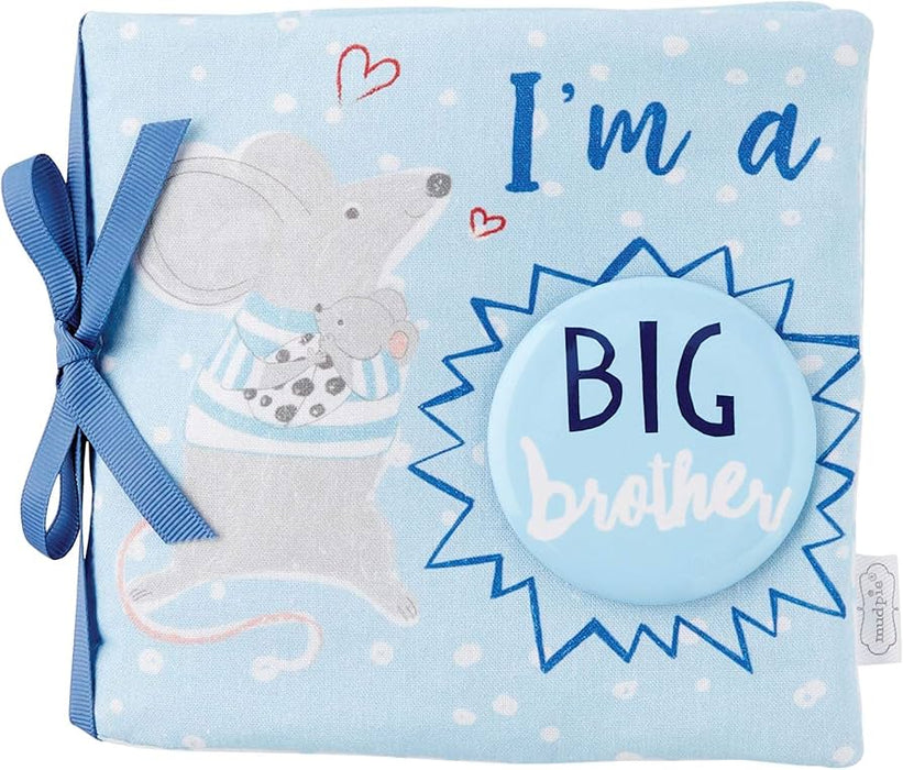 Mud Pie Big Brother Book & Pin Set