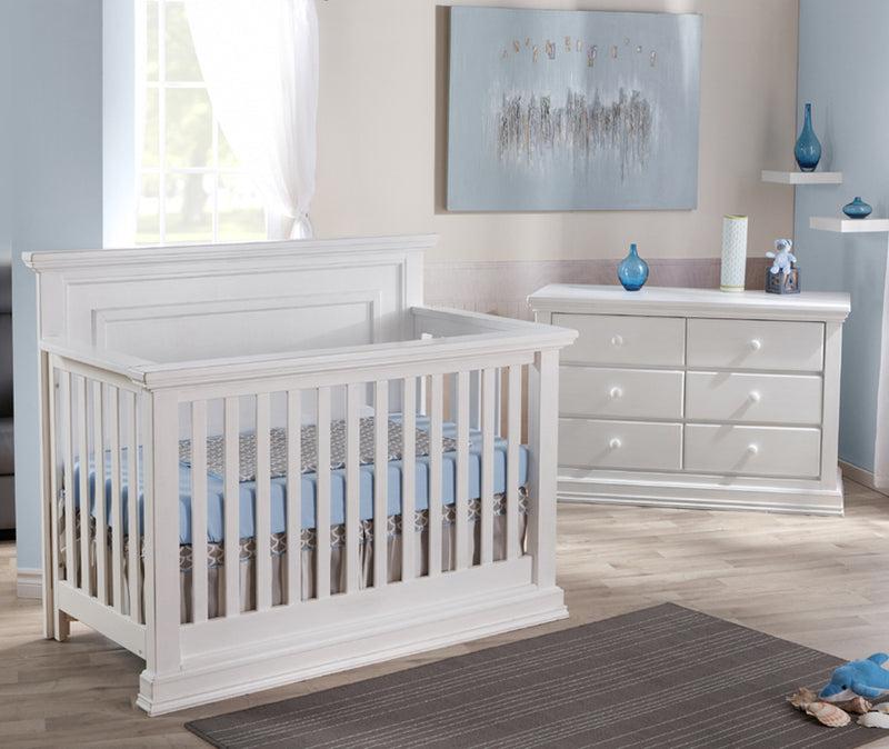 Pali Modena 2 Piece Nursery Set - Forever Crib + Double Dresser