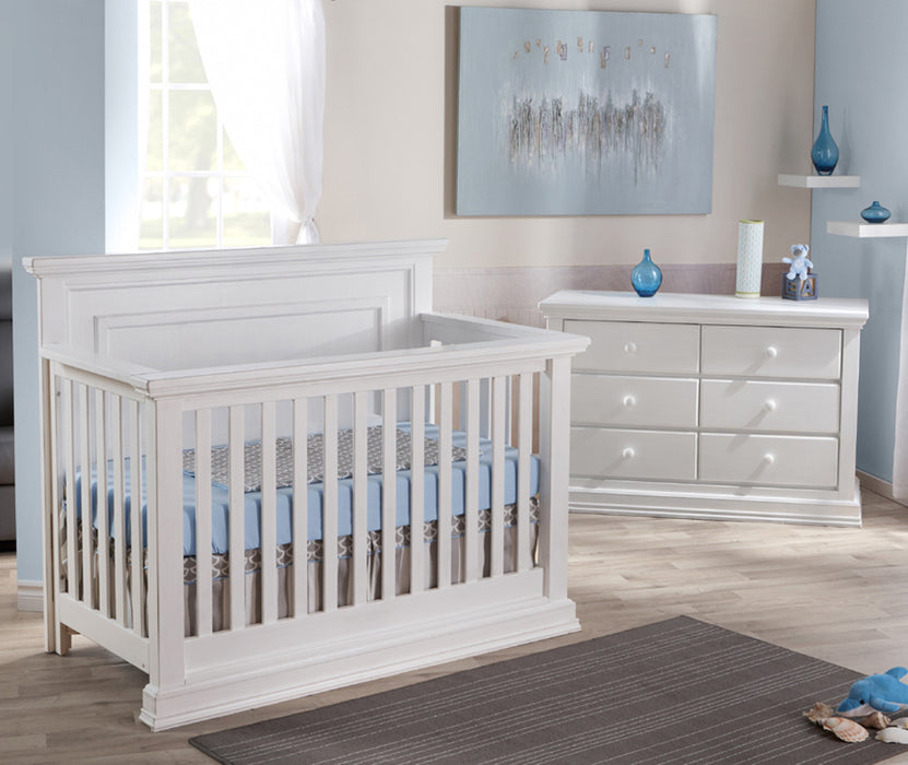 Pali Modena 2 Piece Nursery Set - Forever Crib + Double Dresser