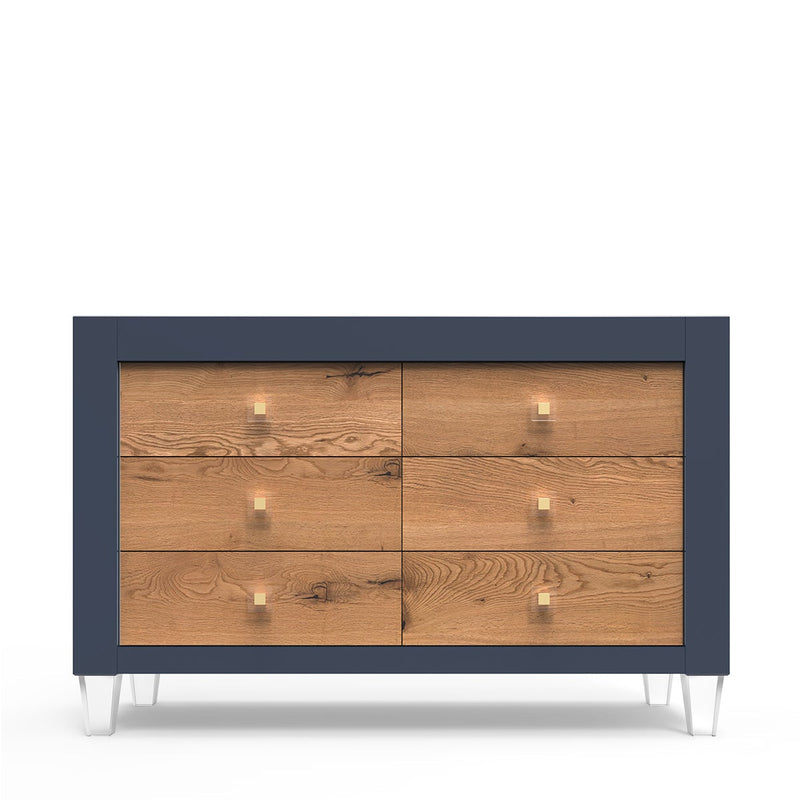 Romina Furniture Millenario Double Dresser