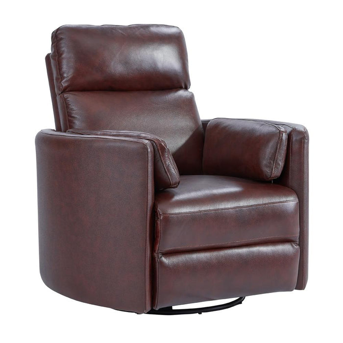 Heritage House Roma Power Swivel Glider Recliner – Leather