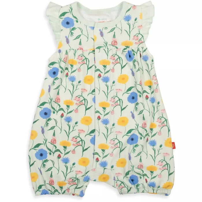Magnetic Me Le Jardin Organic Cotton Magnetic Romper