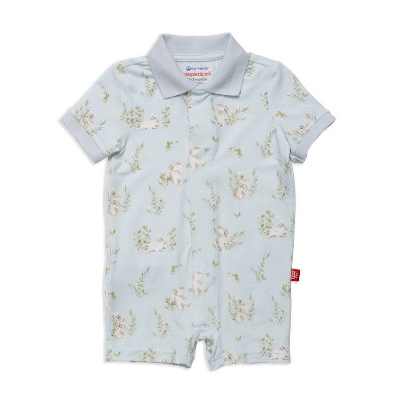 Magnetic Me Blue Hoppily Ever After Modal Magnetic Romper