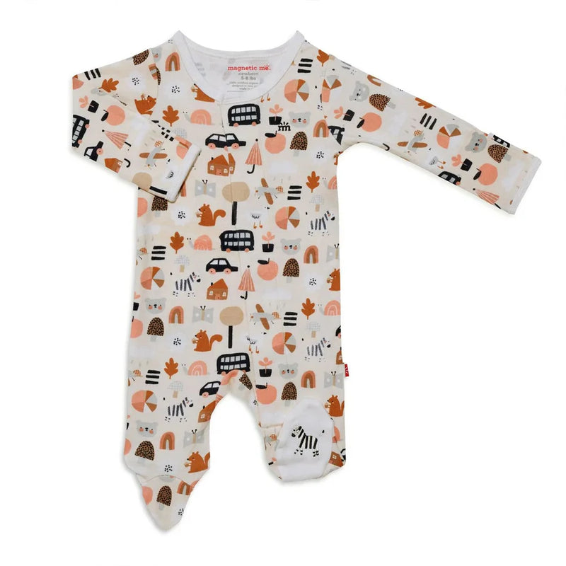 Magnetic Me Variety Society Organic Cotton Magnetic Footie