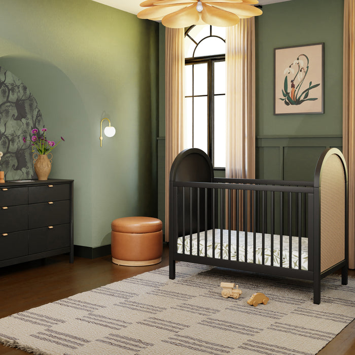 Babyletto Bondi 2 Piece Nursery Set - 3-N-1 Convertible Crib + Double Dresser
