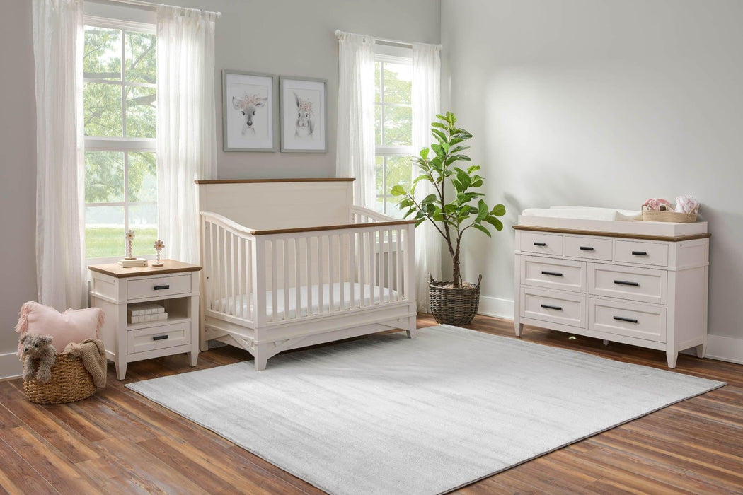 Heritage House Artisan Crib + Dresser Nursery Set