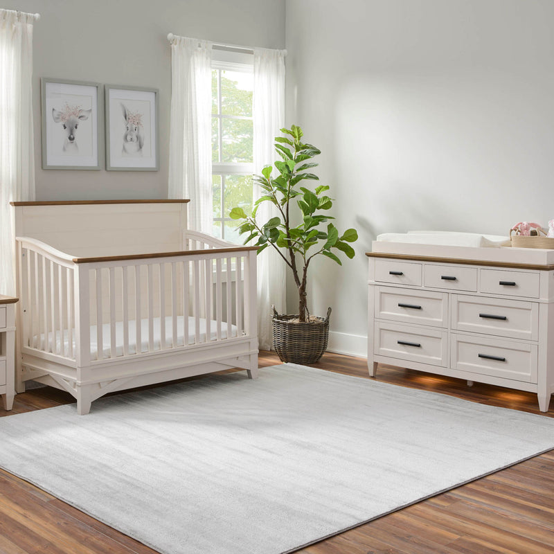 Heritage House Artisan Crib + Dresser Nursery Set