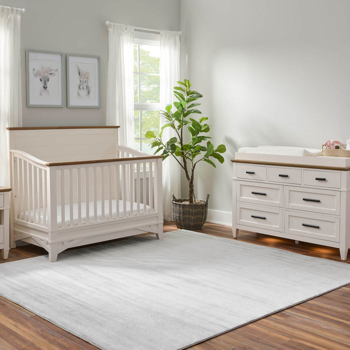 Heritage House Artisan Crib + Dresser Nursery Set