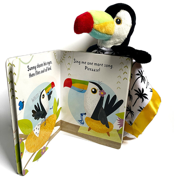 Frankie Dean Sunny the Toucan Dream Blanket + Bedtime Book