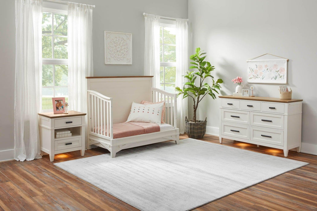Heritage House Artisan Crib + Dresser Nursery Set