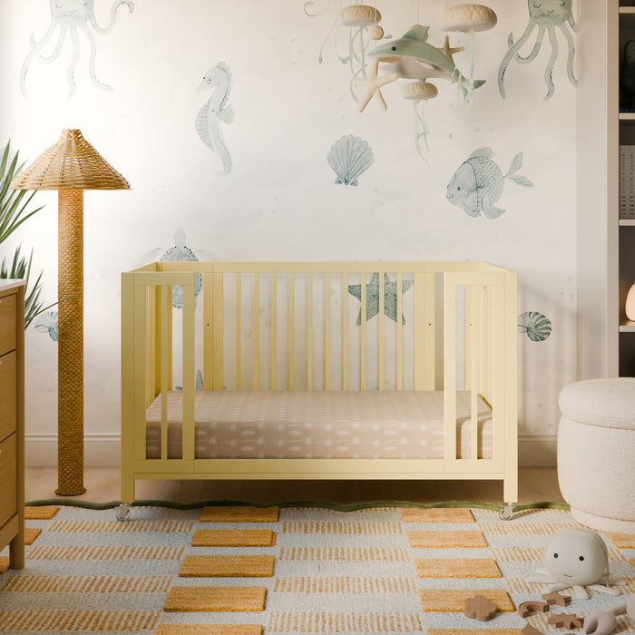 Babyletto Rolli 9-in-1 Convertible All-Stages Crib with Bassinet & Toddler Bed Conversion Kits