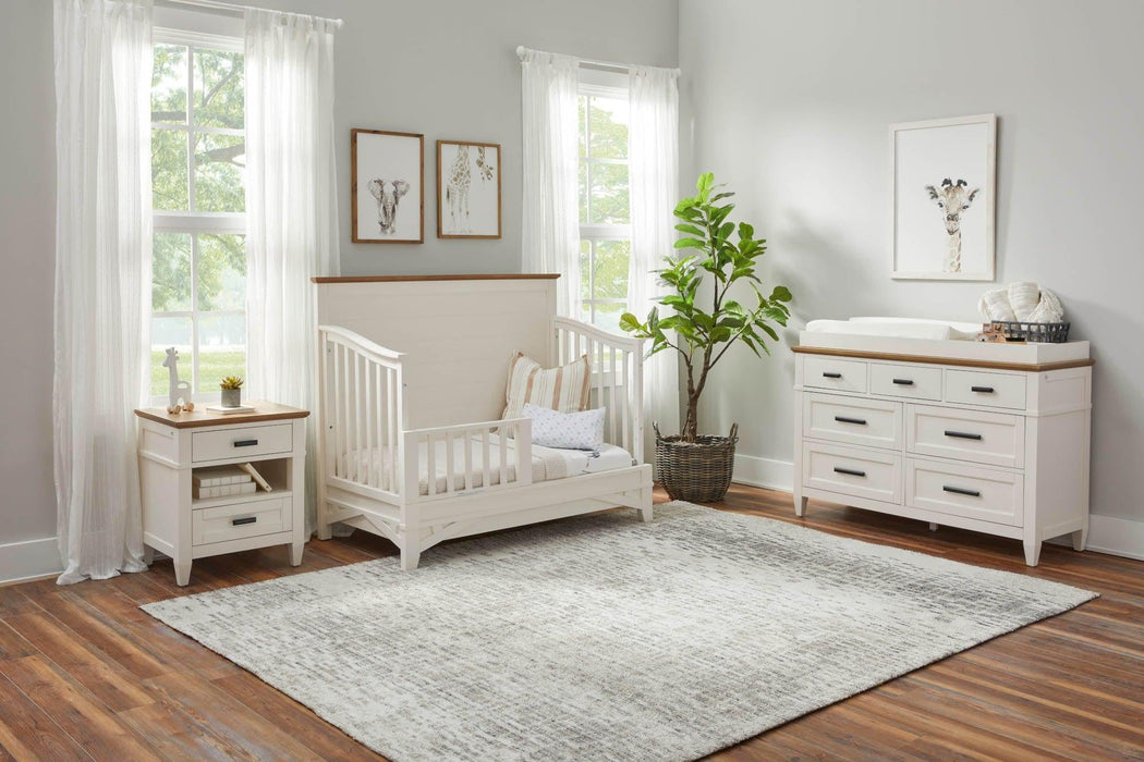 Heritage House Artisan Crib + Dresser Nursery Set