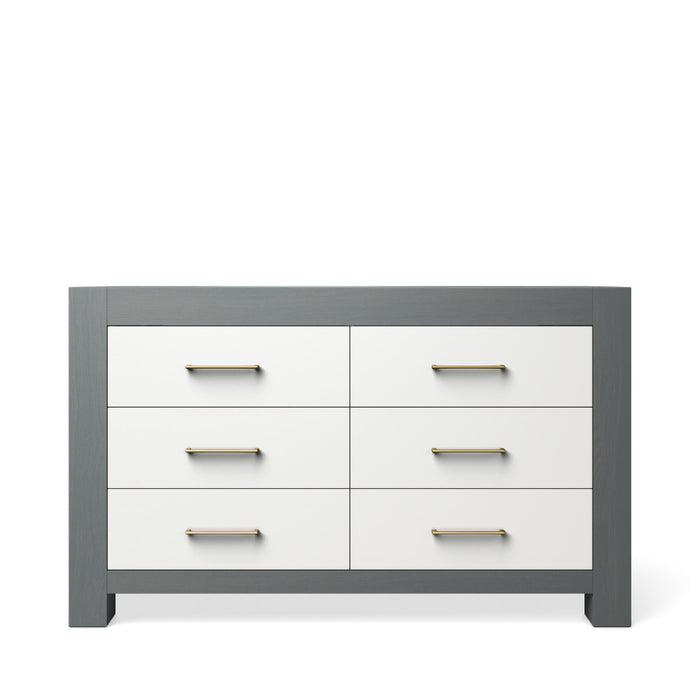 Romina Furniture Ventianni Double Dresser