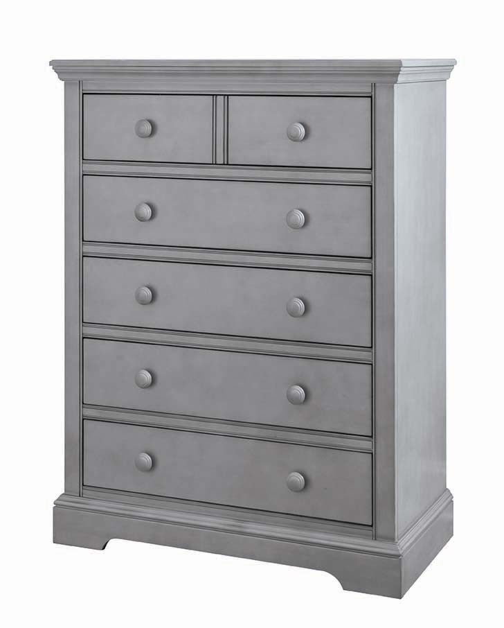 Westwood Hanley 3 Piece Nursery Set - Convertible Crib + Double Dresser + Chest