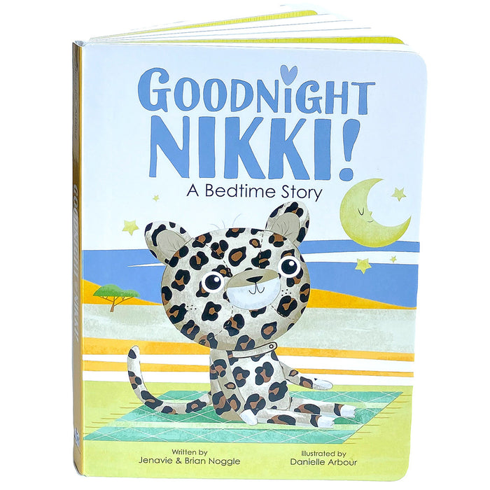 Frankie Dean Nikki the Leopard Dream Blanket + Bedtime Book