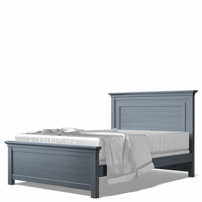 Romina Furniture Karisma Full Bed w/ Solid Back