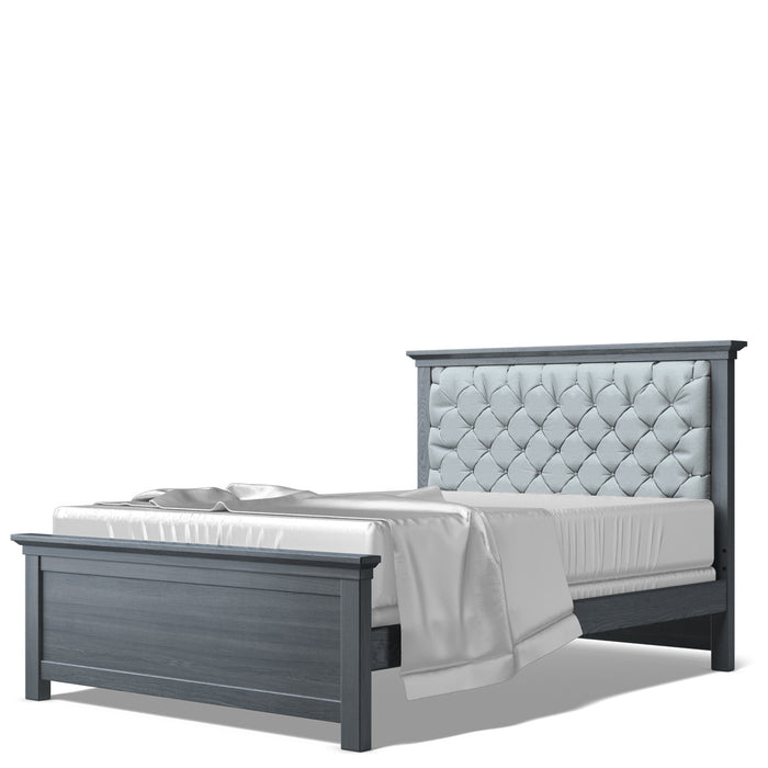 Romina Furniture Karisma Full Bed w/ Tufted Headboard