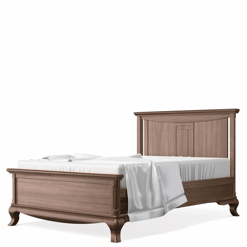 Romina Furniture Antonio Full Bed w/ Solid Back