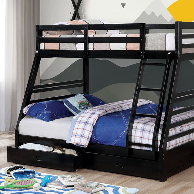 Furniture of America California III Twin/Full Bunk Bed