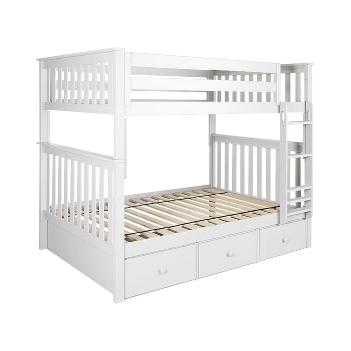 Jackpot Kids Cambridge Full Bunk Bed with Ladder