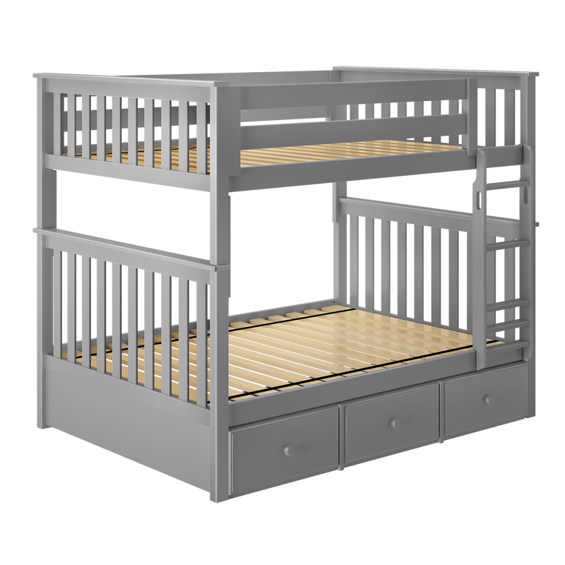 Jackpot Kids Cambridge Full Bunk Bed with Ladder