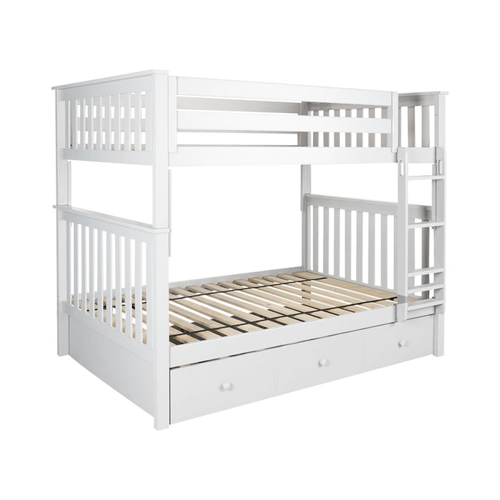 Jackpot Kids Cambridge Full Bunk Bed with Ladder