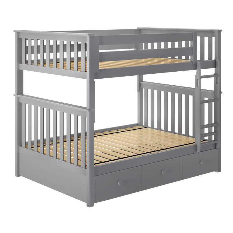 Jackpot Kids Cambridge Full Bunk Bed with Ladder