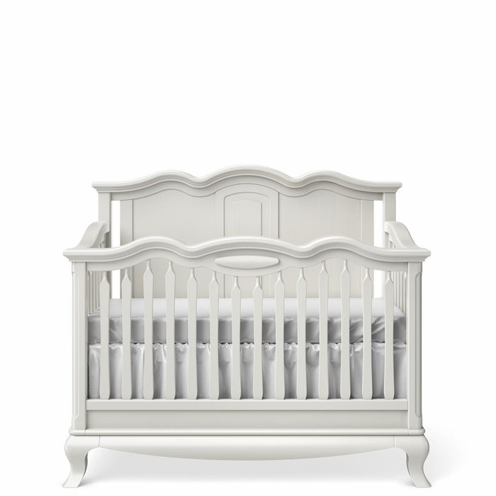 Romina Furniture Cleopatra Convertible Crib w/ Solid Back