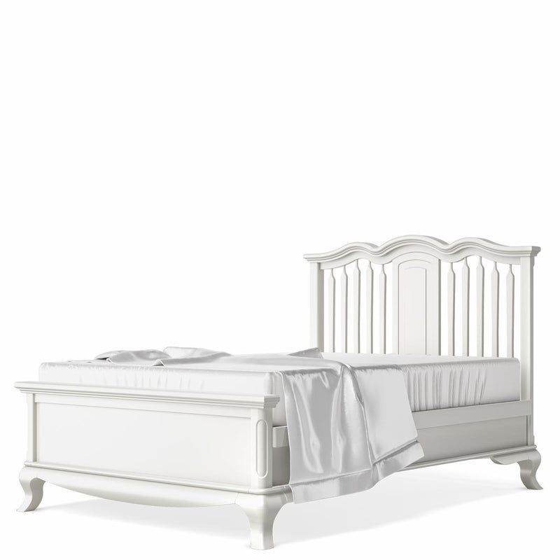Romina Furniture Cleopatra Full Bed w/ Open Back