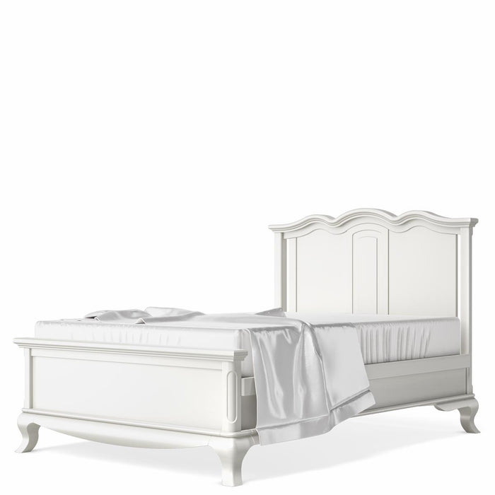 Romina Furniture Cleopatra Full Bed w/ Solid Back