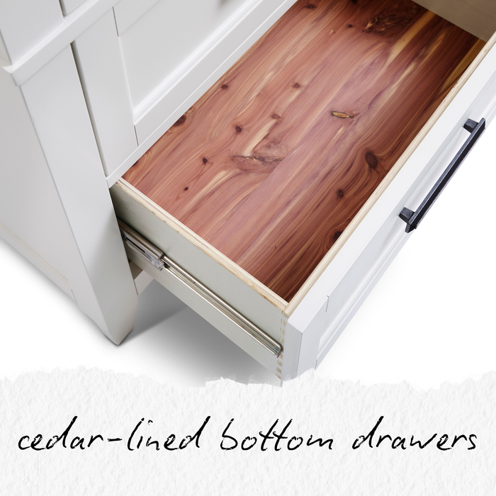 Heritage House Artisan 7-Drawer Dresser with Lights