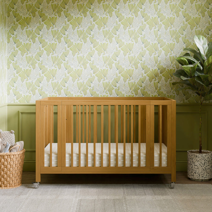 Babyletto Rolli 9-in-1 Convertible All-Stages Crib with Bassinet & Toddler Bed Conversion Kits