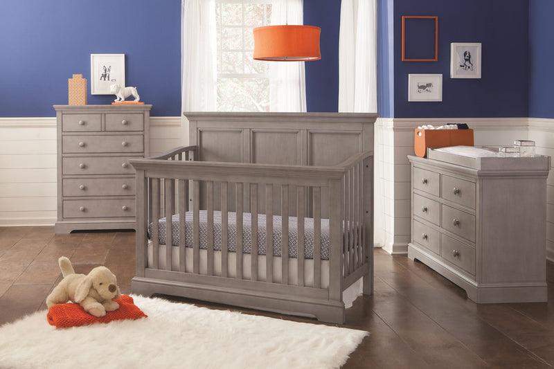 Westwood Hanley 3 Piece Nursery Set - Convertible Crib + Double Dresser + Chest
