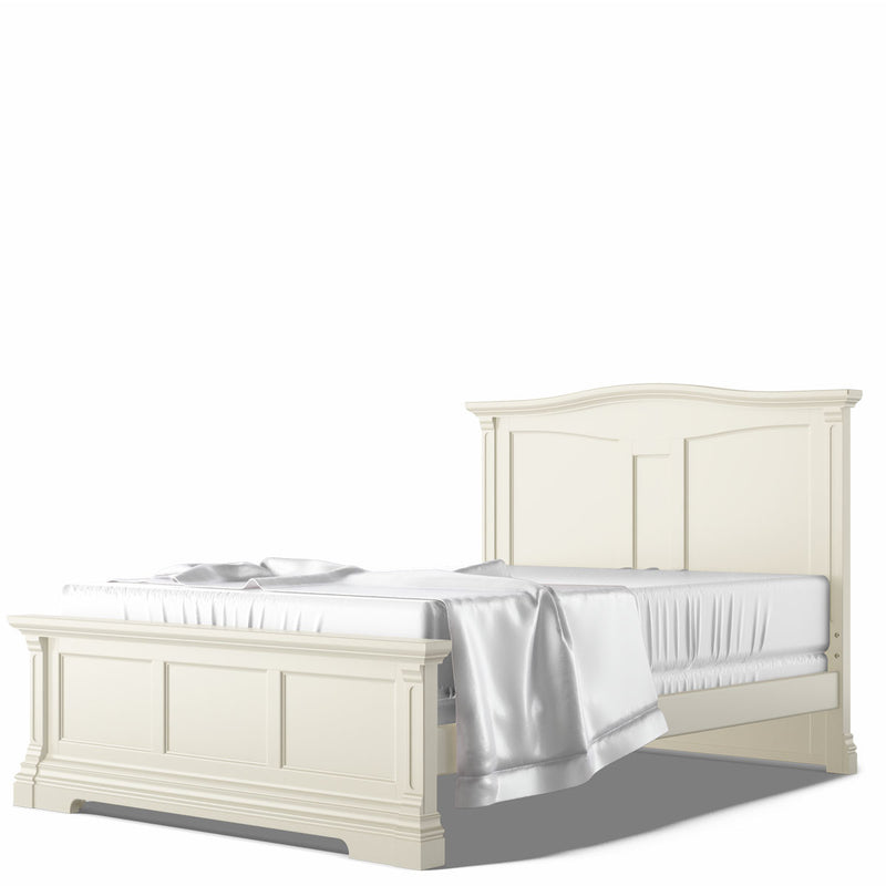 Romina Furniture Imperio Full Bed w/ Solid Back
